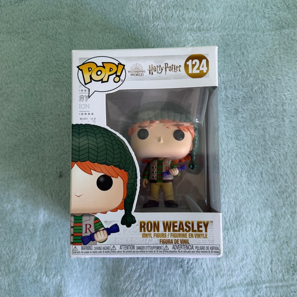 Funko Pop Ron Weasley in Green and Purple